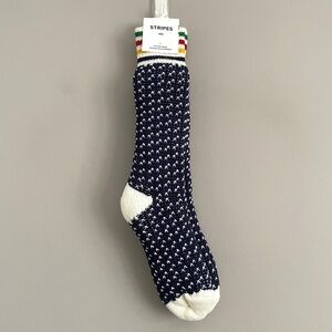 🛑 HBC Stripes Cottage Socks - deadstock, new in packaging 🇨🇦